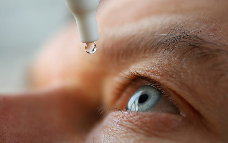 Новые глазные капли предотвратят сужение вен сетчатки